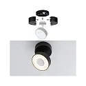Paulmann baldakin URAIL SINGLE SPOT BASE, sort