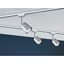 Paulmann Spot URAIL COVER med mulighed for indfødning, sæt med 4 GU10, chrom, chrom mat dæmpbar