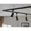 Paulmann Spot URAIL TUBO LED drejelig, vipbar, sort mat 