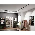 Paulmann Spot URAIL TUBO LED drejelig, vipbar, sort mat 