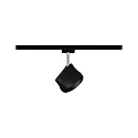 Paulmann URail LED Spot ARENA, 230V, 14W 2700K 850lm 82°, rotatable and tiltable, dimmable, black matt / chrome
