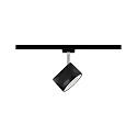 Paulmann URail LED Spot ARENA, 230V, 14W 2700K 850lm 82°, rotatable and tiltable, dimmable, black matt / chrome