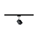 Paulmann Spot URAIL CUBE LED, chrom, sort mat