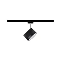 Paulmann Spot URAIL ARENA LED drejelig, vipbar, chrom, sort mat