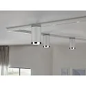 Paulmann Spot URAIL TUBE GU10, chrom mat, hvid dæmpbar