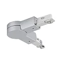 1-faset L-tilslutning URAIL justerbar, chrom mat