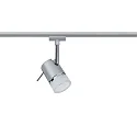 Paulmann URail Spot Pipe, excl. lamp, max. 10W, GU10, matt/chrome