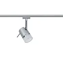 Paulmann URail Spot Pipe, excl. lamp, max. 10W, GU10, white/chrome