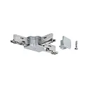 Paulmann Tilbehør til 1-Faset skinnesystem URAIL T-samlestykke, 125mm, maks. 1000W, 230V, chrom matt