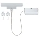 Paulmann Tilbehør til 1-Faset skinnesystem URAIL Elektricitet tilslutning, maks. 1000W, 230V, hvid