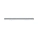 central feeder URAIL 5-pole, adjustable, switchable, chrome matt