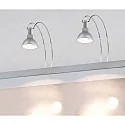 Paulmann Paulmann Galeria Spejllampe LED II chrom inkl. lyskilde 2x4W GU5,3