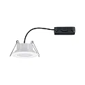 Paulmann Outdoor LED Recessed spot CALLA IP65 DIM, swivelling, 230V, each 6.5W 4000K 560lm 100°, dimmable, white matt