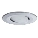 Paulmann Outdoor LED Recessed spot CALLA IP65 DIM, swivelling, 230V, each 6.5W 4000K 560lm 100°, dimmable, chrome matt