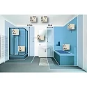 Paulmann Indbygnings loftlampe CALLA IP65 svingbar, CCT Switch, sæt med 3 IP65, hvid mat 