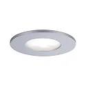 Indbygnings loftlampe CALLA LED stiv IP65, chrom mat 