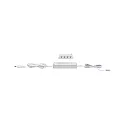 LED driver 3-fold, hvid