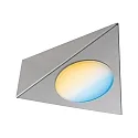 Paulmann Møbler lampe TRIGO sæt med 3, tunable white, nikkel børstet dæmpbar