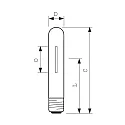Philips Natriumdamplyskilde SON T-35 PIA PLUS T35 E27 2000K CRI 20-39 dæmpbar