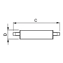 Philips LED lyskilde COREPRO LED R7s 14W 1600lm 3000K 300° CRI 80 dæmpbar