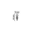 RADIUM Halogen lamp RJL 12/SKY/IRC/GY6.35, 60 Watt
