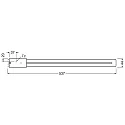 RADIUM LED lyskilde ESSENCE LONG RL-LONG55 840/2G11 UN omskiftelig mat 2G11 25W 3250lm 4000K 140° CRI >80  mat