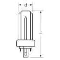 RADIUM Kompakt LED-lampe ESSENCE TRIO/E42 830 (RALUX TRIO/E RETROFIT) omskiftelig mat GX24q-4 20W 2150lm 4000K 280° CRI >80  mat