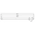 RADIUM LED rør T5 DC TUBE T5 NEO mat G5 17,9W 3150lm 4000K 220° CRI 80-89 dæmpbar