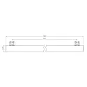 RADIUM Linjelampe S14s RaLEDina RL-RAL2 120 S14s 9,7W 840lm 2200K 200° CRI >90 dæmpbar