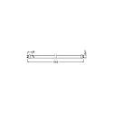 RADIUM LED rør T8 ESSENCE T8 EM omskiftelig mat G13 15W 1900lm 4000K 200° CRI 80-89 