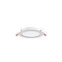 Indbygget downlight ESSENCE DA Ø 120-130MM overflademonteret version, indbygget version, justerbar IP54/IP40, hvid 