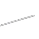 U-profil SMALL U FLAT SQUARE 17/18 B1C1, grå, hvid mat