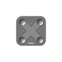 Bluetooth vægkontrol SMART XPRESS-LR programmerbar, batteridrevet, sort