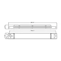 RADIUM LED driver DC DRIVER DALI 200-350MA DALI styrbar, konstant strøm, hvid