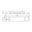 RADIUM LED driver LED DC ON-OFF 200-350MA 20W konstant strøm, justerbar, hvid