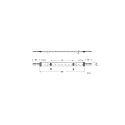 RADIUM Radium Outdoor LED Strip RaLED Star 400 Waterproof, IP67, 24Vdc, 70 LED/m, 3.6W/m 2700K 720lm/m 120°, customizable x 1cm