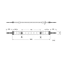 Radium Udendørs LED Strip RaLED Star 800 Waterproof, IP67, 24Vdc, 140 LED/m, 7.2W/m 2700K 720lm/m 120°, tilpasselig x 1cm