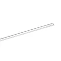 U-profil SMALL - FOR 1 STRIP flad, overflademonteret version, pulverlakeret, hvid