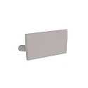 Endkappe MEDIUM U FLAT, hvid