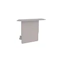Endkappe MEDIUM WING, hvid