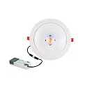 Downlight GLAN L Ø 270MM Plug&Play stiv, CCT Switch, UGR < 19, multipower IP20, hvid 