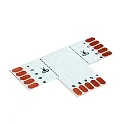 T/hjørneplade VARDAFLEX 1.2CM 5-polet, RGBW, kodningsbar, hvid