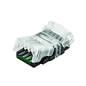 Feeder VARDAFLEX 1CM - PUSH 4-polet, RGB, sort, gennemsigtig