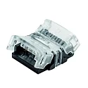 Direkte tilslutning VARDAFLEX 1.2CM - PUSH 5-polet, RGBW, mat, gennemsigtig