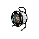 LED Strip VARDAFLEX AC WORK LIGHT / 15M DRUM 840 med stik, med håndtag hvid