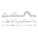 Rutec LED Strip VARDAFLEX AC WORK LIGHT PLUS / 15M DRUM 930 med mulighed for indfødning, med stik, med håndtag hvid