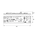 Rutec dæmpermodul VARDAFLEX ALU-CV PROXI SELECT CCT Switch, 2 kanal, tunable white