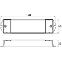 Rutec Skift af aktuator DALI-2 PUSH 15W 100-700MA konstant strøm, justerbar