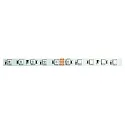 LED Strip VARDAFLEX 3INONE-60 - 1CM RGB hvid