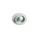 Indbygnings loftlampe MR16 svingbar IP20, pulverlakeret, hvid